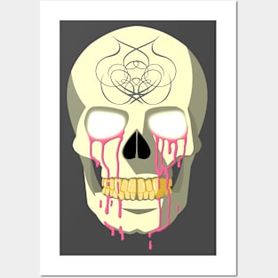 Happy Skull Posters and Art